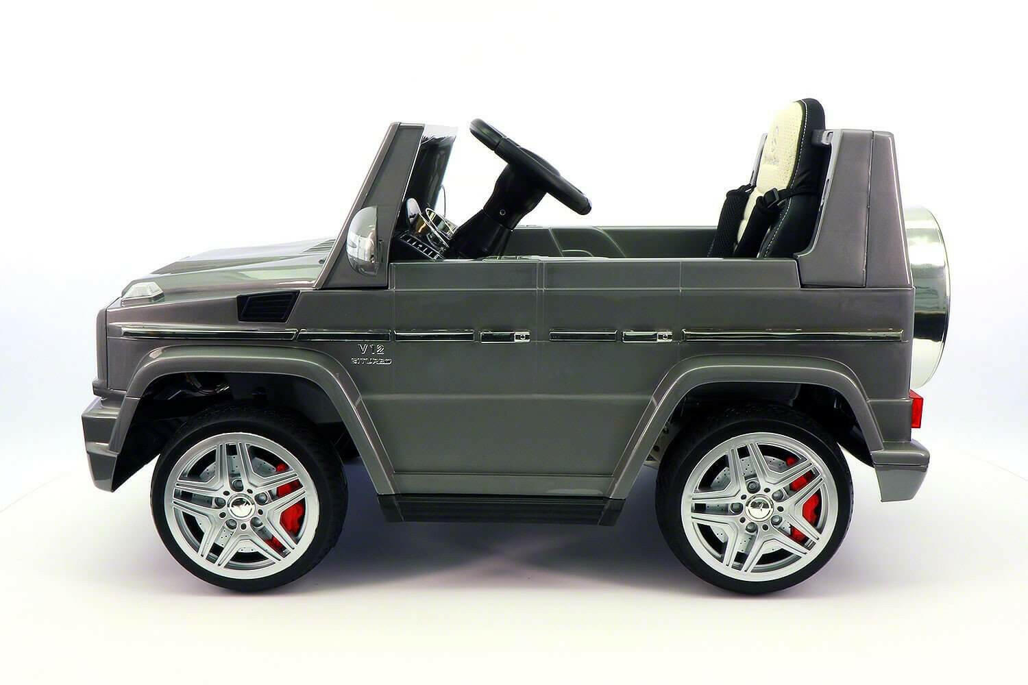 12V Mercedes G65 Truck AMG Kids Ride-On Car w/ MP3, Remote, LED Lights - Kids Eye Candy