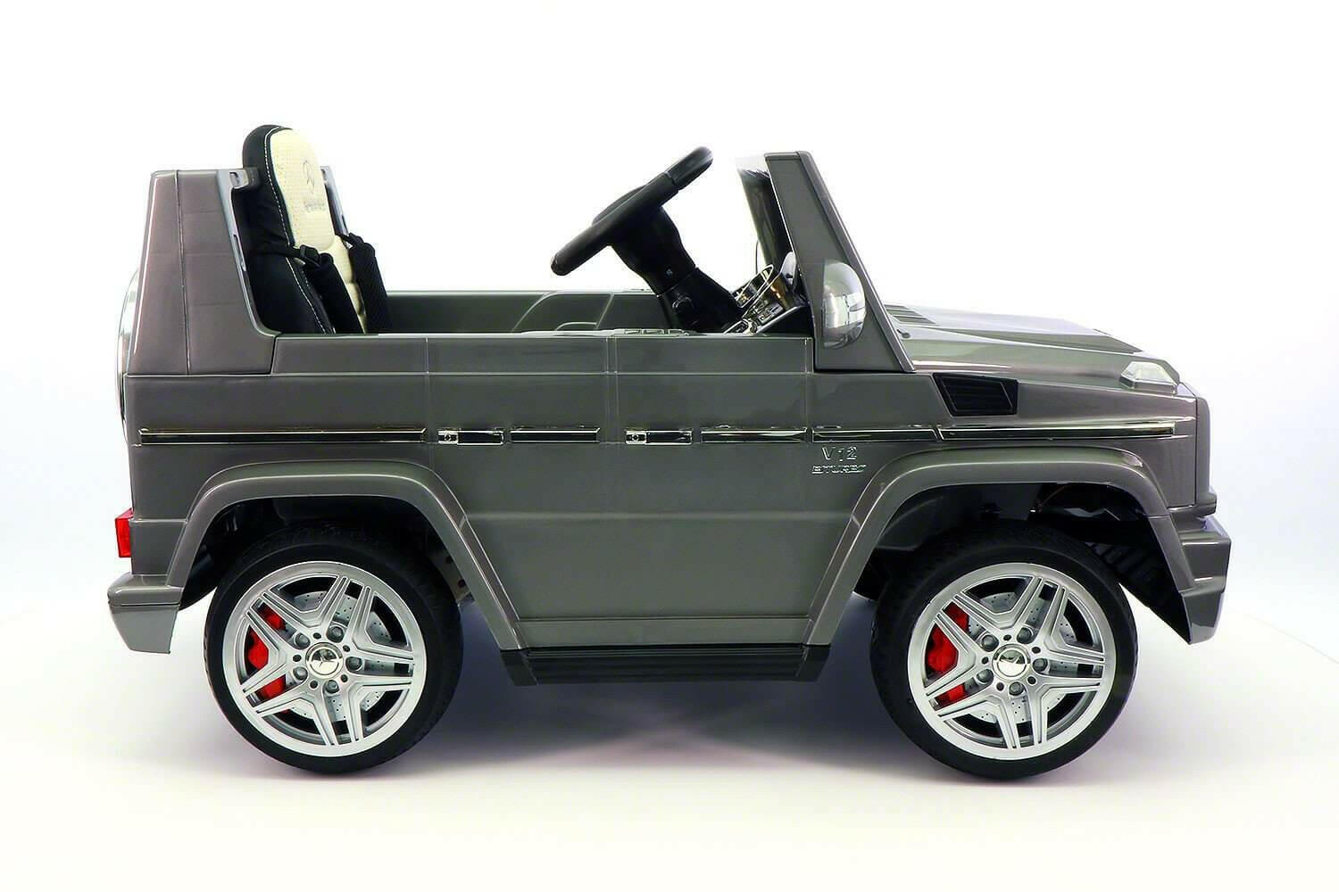 12V Mercedes G65 Truck AMG Kids Ride-On Car w/ MP3, Remote, LED Lights - Kids Eye Candy