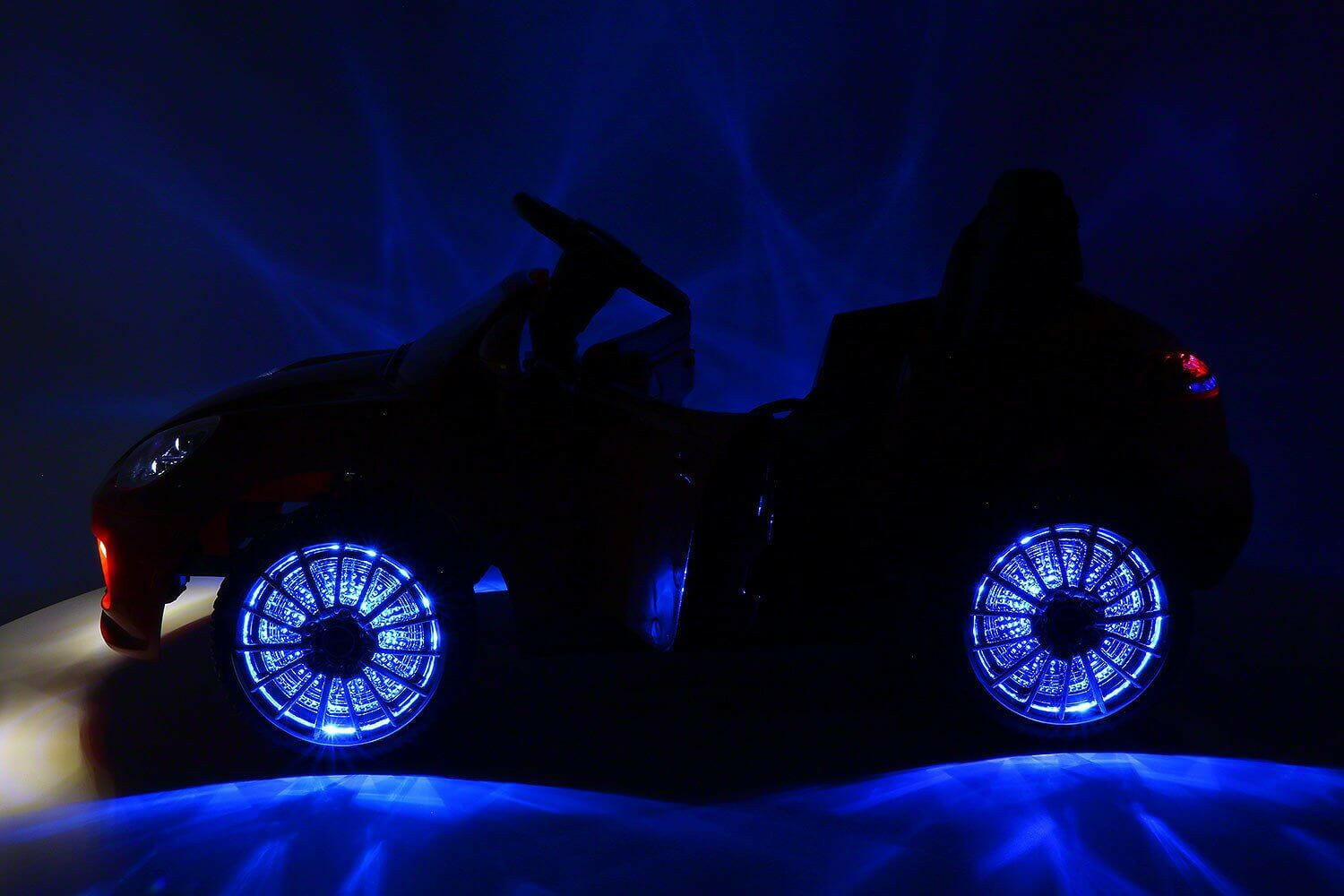 Roadster Electric 12V Ride-On Car w/ Parental Remote, MP3, LED Lights - Kids Eye Candy