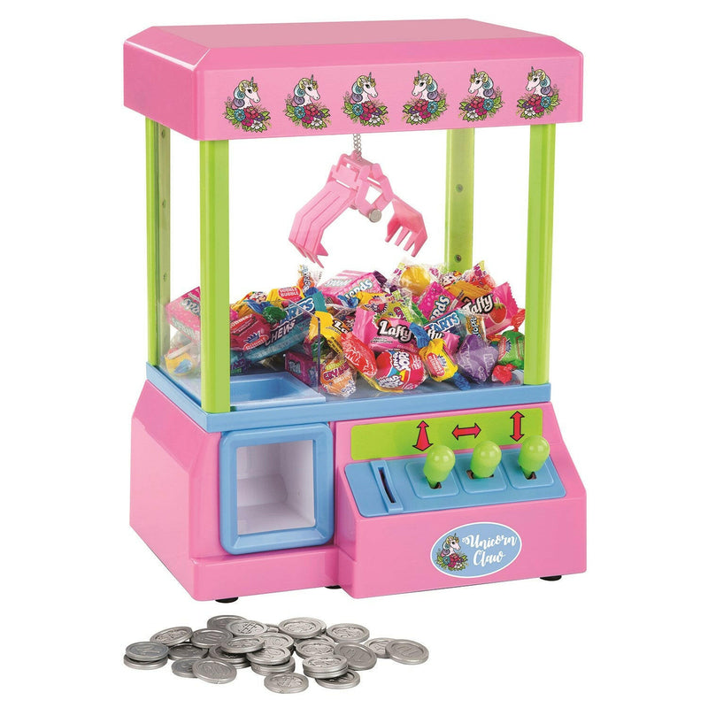 Unicorn Kids Toy Claw Machine With Lights.