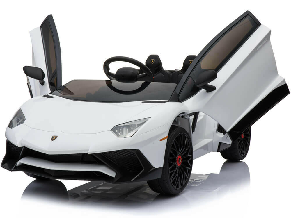 Lamborghini Huracan Kids 12V Ride-On Car w/ Parent Remote, MP3, LED Lights - Kids Eye Candy