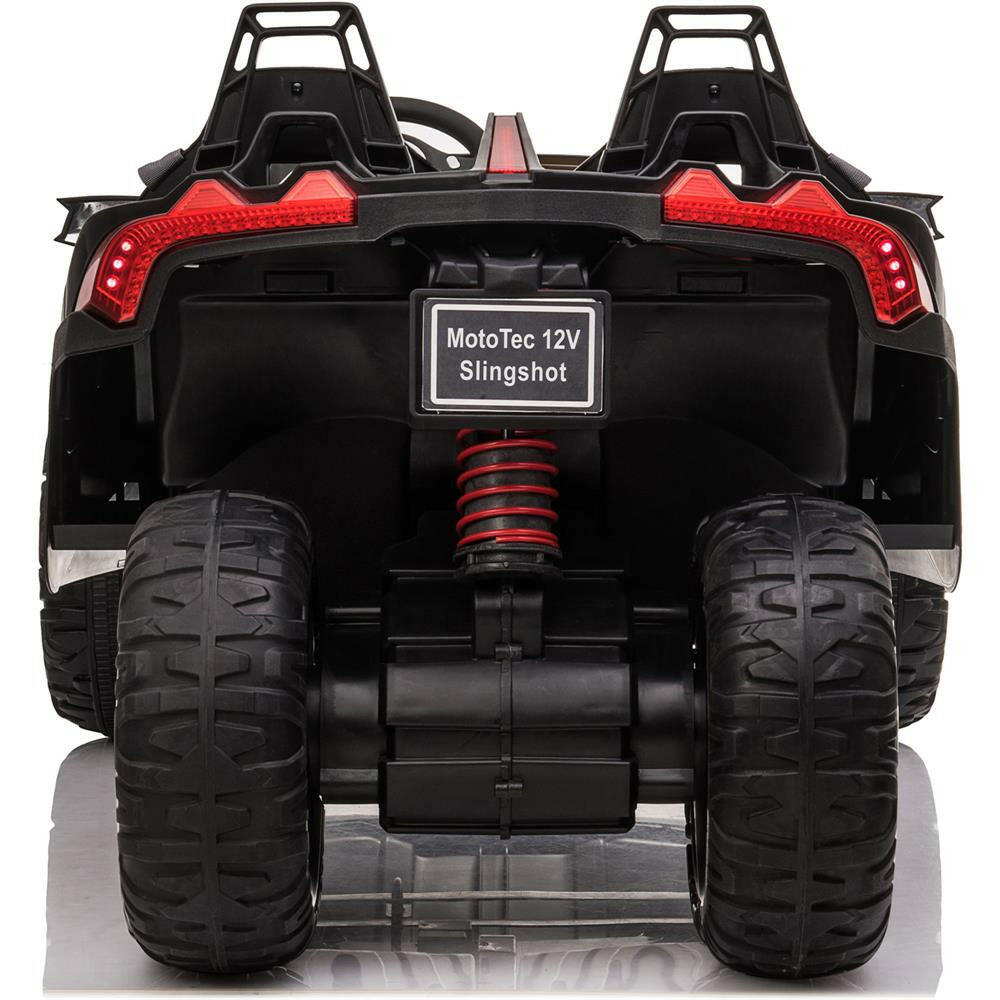 Slingshot 12V Ride-On Car w/ Parental Remote, MP3, LED Lights - Kids Eye Candy