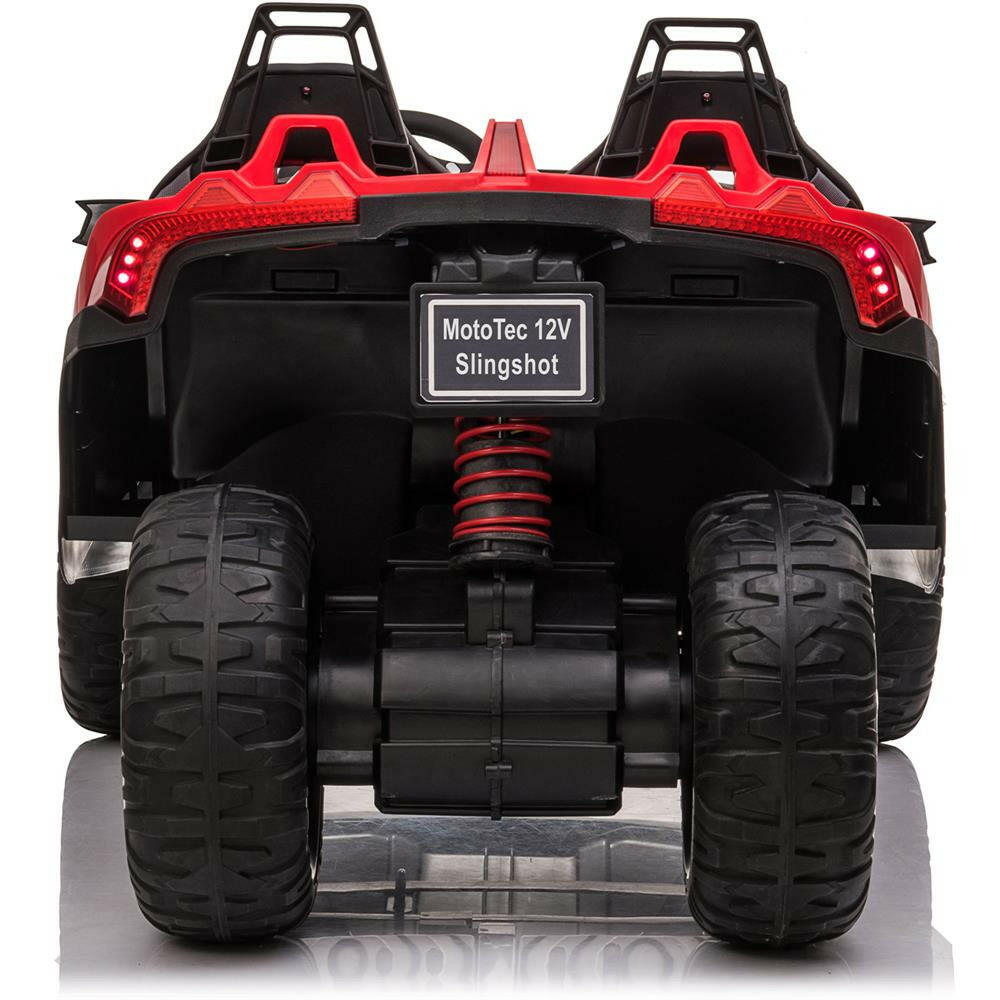 Slingshot 12V Ride-On Car w/ Parental Remote, MP3, LED Lights - Kids Eye Candy