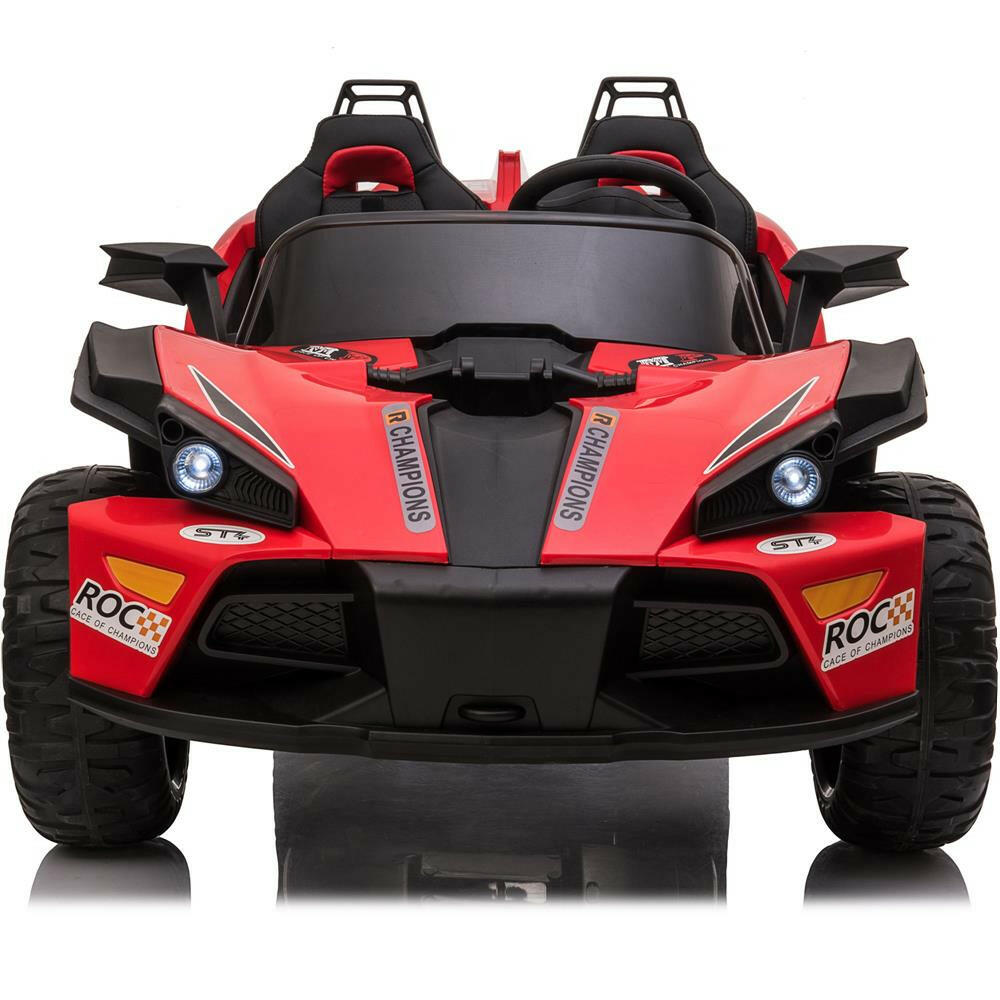 Slingshot 12V Ride-On Car w/ Parental Remote, MP3, LED Lights - Kids Eye Candy