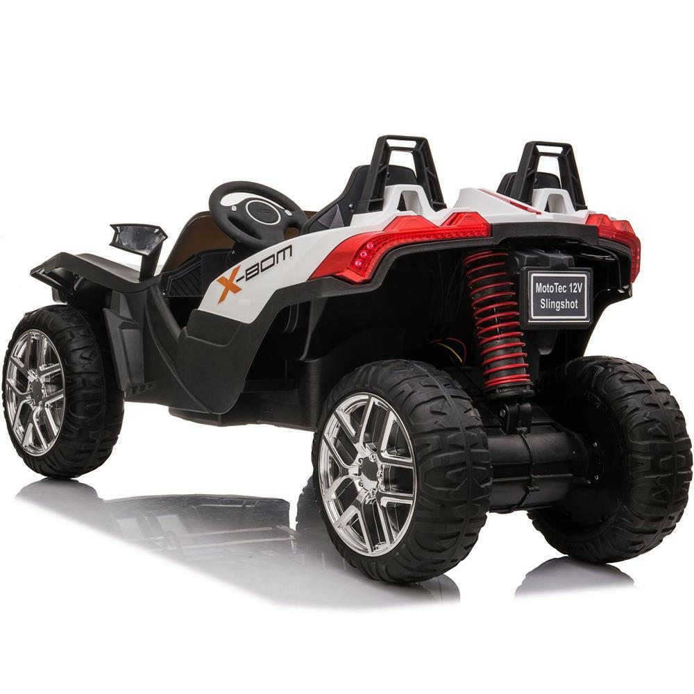 Slingshot 12V Ride-On Car w/ Parental Remote, MP3, LED Lights - Kids Eye Candy