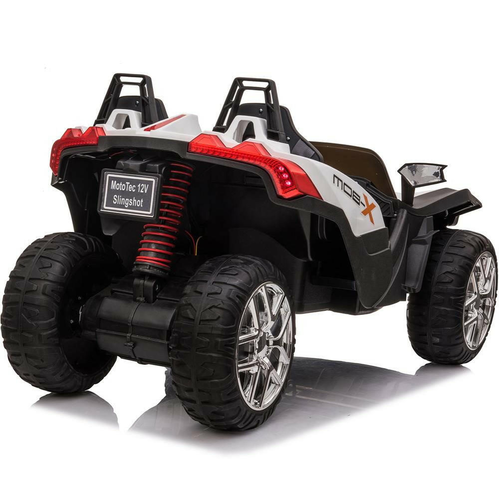 Slingshot 12V Ride-On Car w/ Parental Remote, MP3, LED Lights - Kids Eye Candy