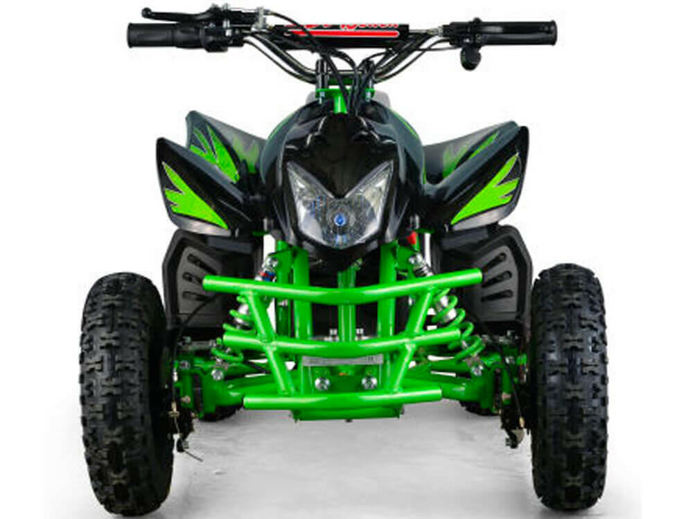 Mototec 24v Mini Quad Titan v5 White w/ Parental Control Key - Kids Eye Candy 