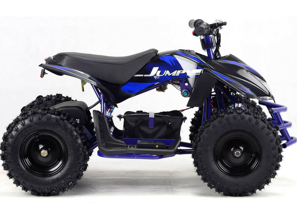Mototec 24v Mini Quad Titan v5 White w/ Parental Control Key - Kids Eye Candy 