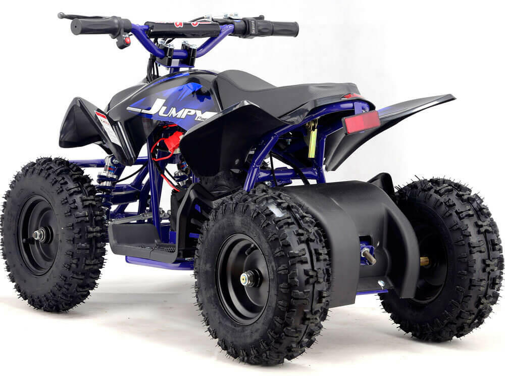 Mototec 24v Mini Quad Titan v5 White w/ Parental Control Key - Kids Eye Candy 