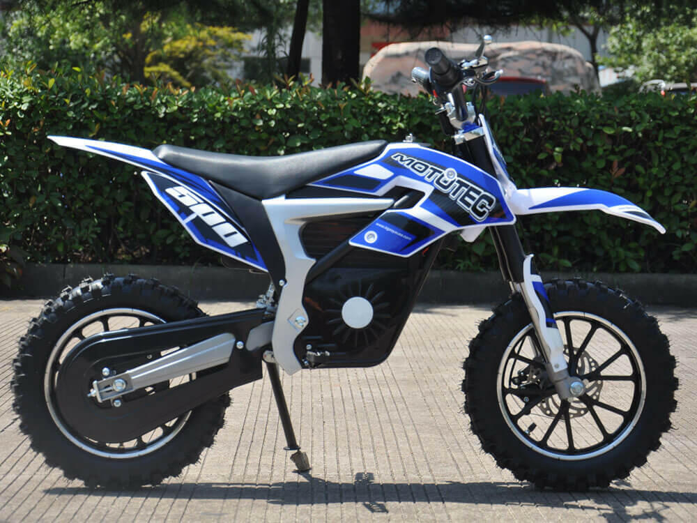 MotoTec 36V Electric Ride-On Dirt Bike 500w | Lithium Blue - Kids Eye Candy