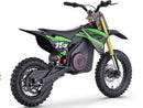 36V MotoTec Kids Electric Ride-On Dirt Bike 1000w | Lithium Green - Kids Eye Candy 