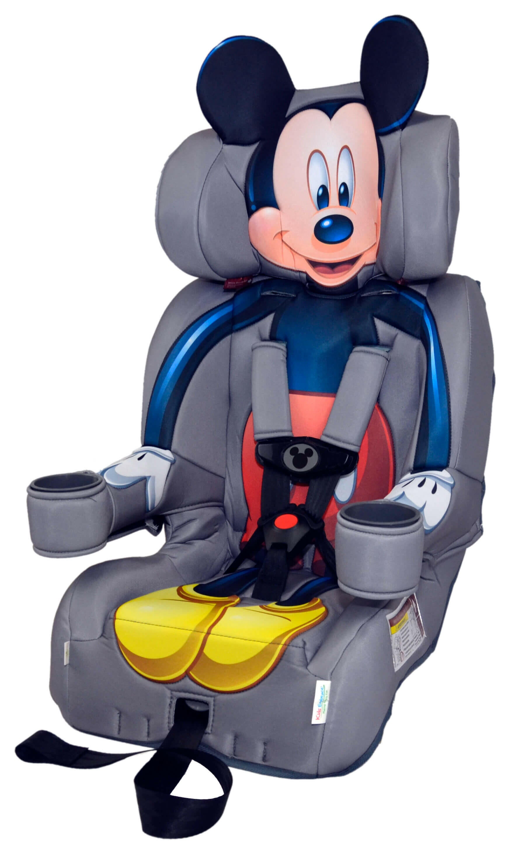 Kids Disney Mickey Mouse Adjustable Harness Booster Car Seat - Kids Eye Candy