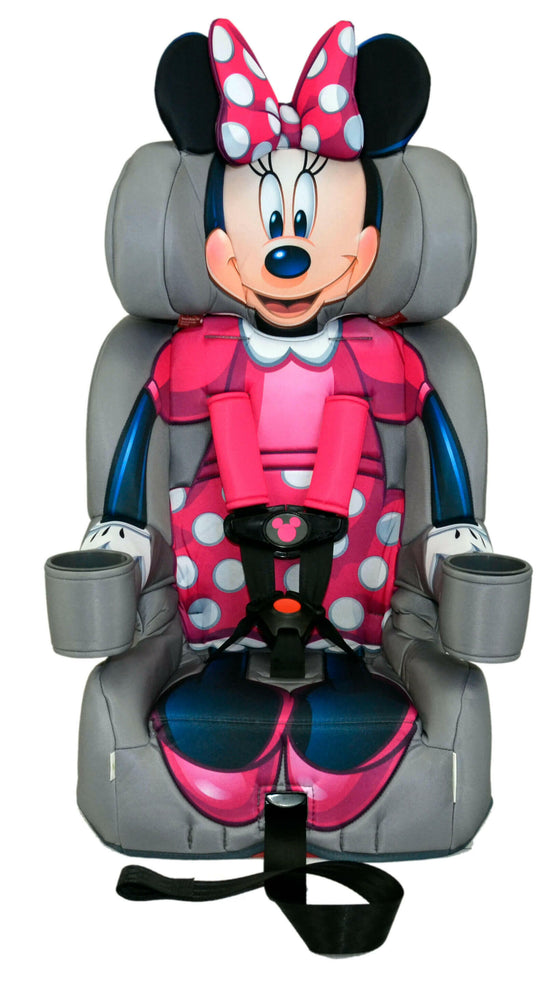 Disney Kids Minnie Mouse Adjustable Harness Booster Seat - Kids Eye Candy 