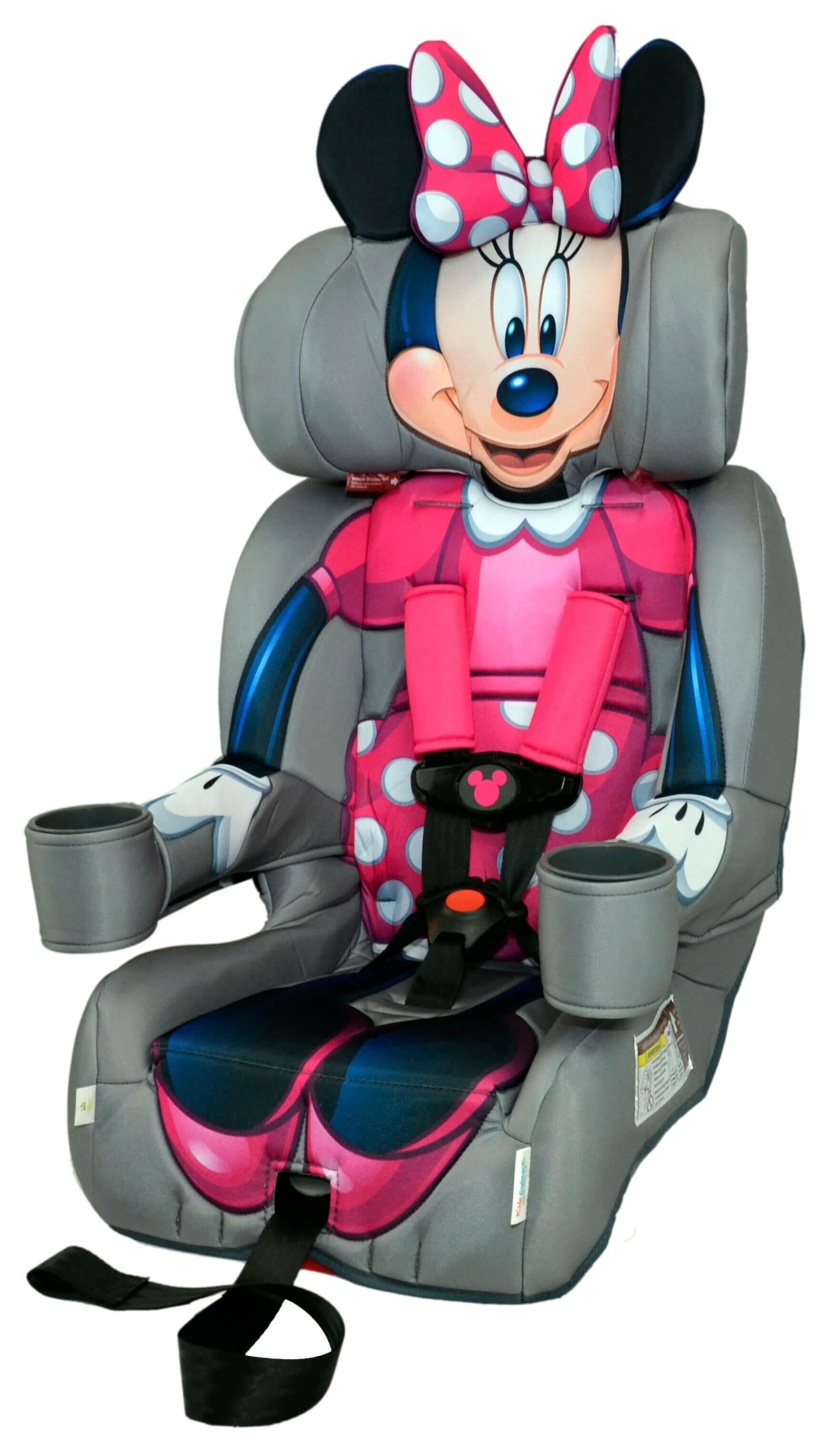 Disney Kids Minnie Mouse Adjustable Harness Booster Seat - Kids Eye Candy 