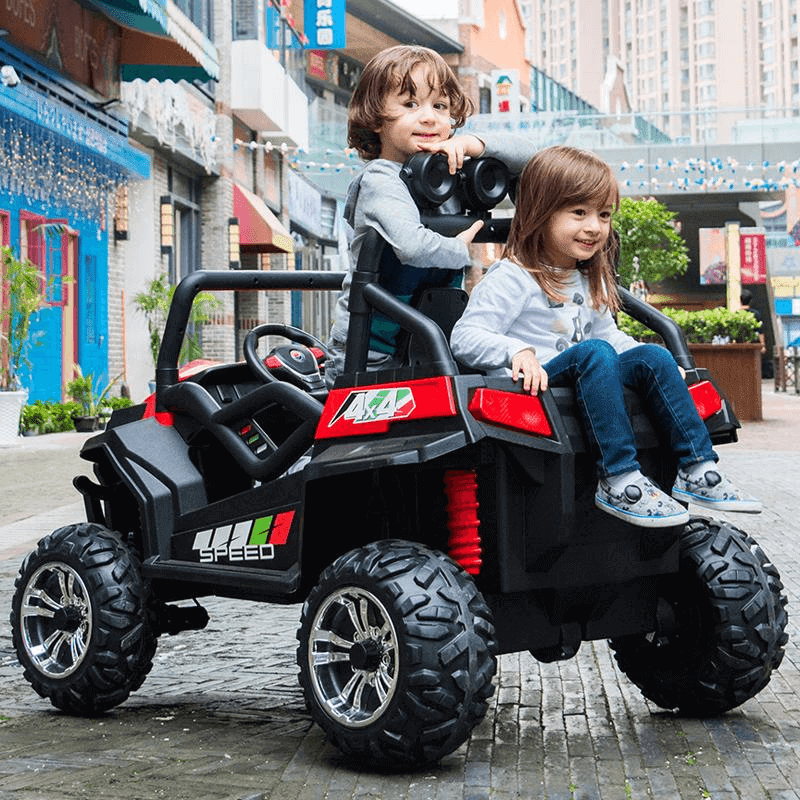 24V Buggy Max All Terrain Kids Ride-On Truck Two-Seater w/ Parental Remote - Kids Eye Candy
