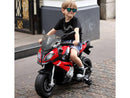BMW Kids Ride-On 12V Motorcycle w/ MP3 LED Lights Training Wheels - Kids Eye Candy