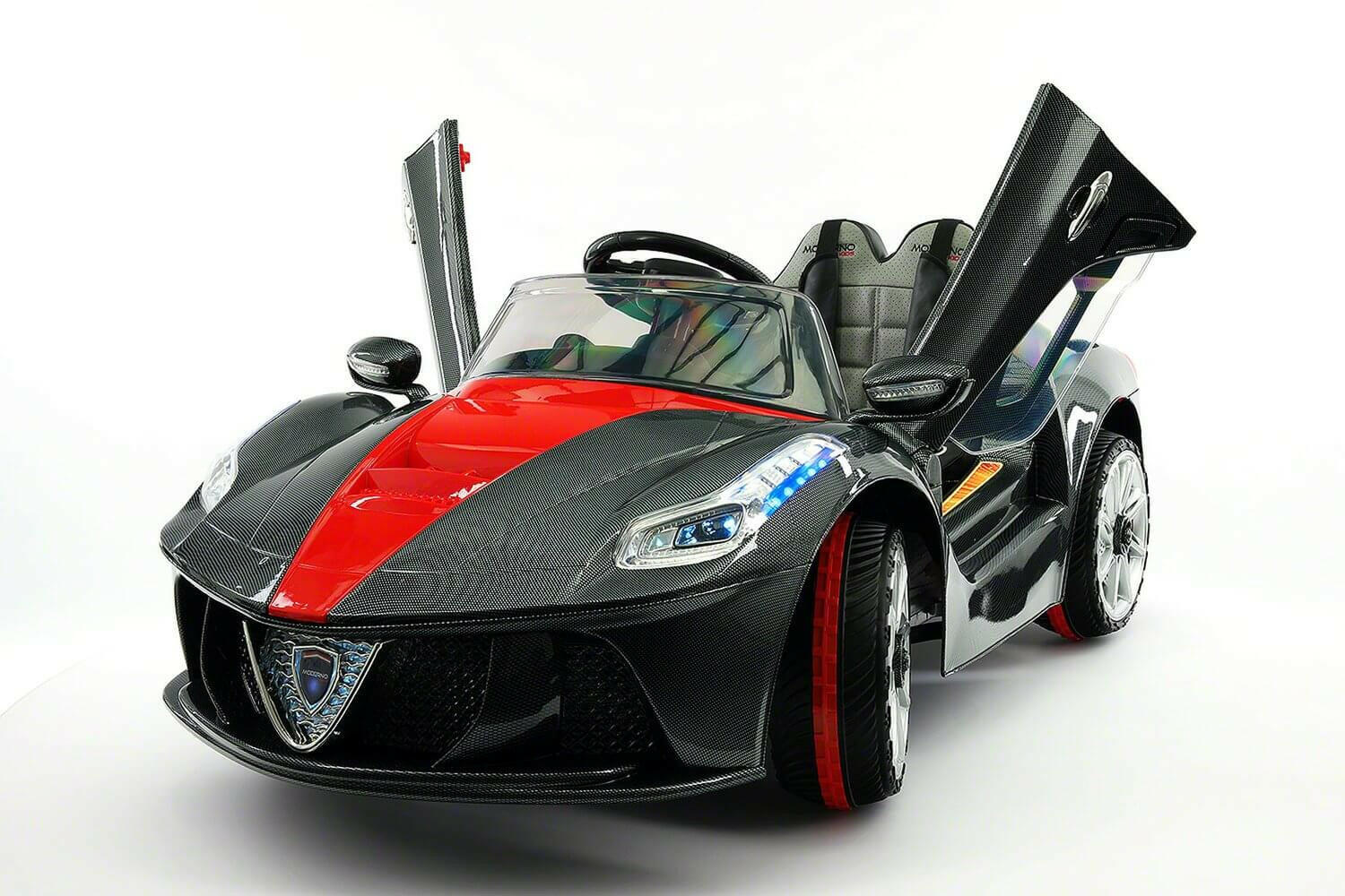 Spider GT 12V Ride-On Car w/ Parental Remote, MP3, Butterfly Doors, LED Lights - Kids Eye Candy 