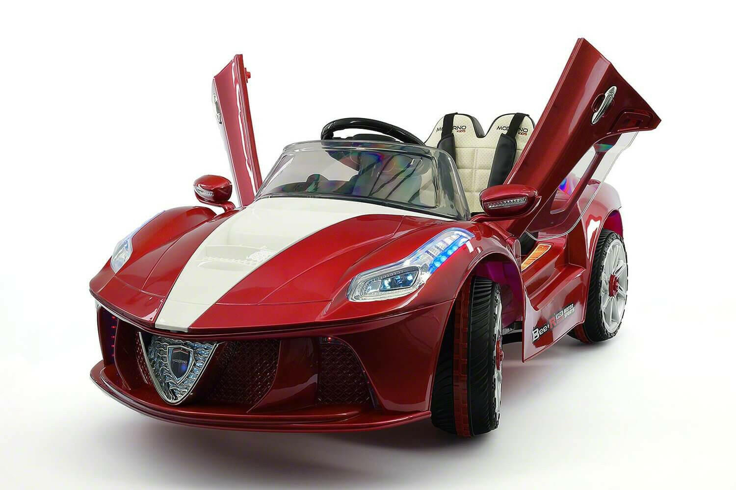 Spider GT 12V Ride-On Car w/ Parental Remote, MP3, Butterfly Doors, LED Lights - Kids Eye Candy 