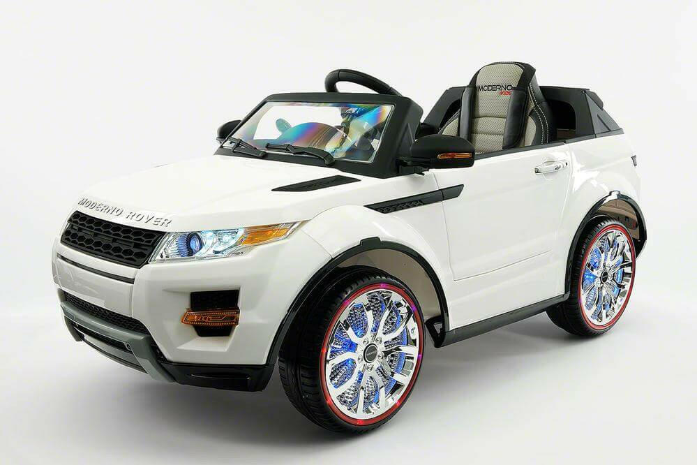 12volt Licensed Rover Truck Kids Car w/ Parent Remote, MP3, LED Lights - Kids Eye Candy 