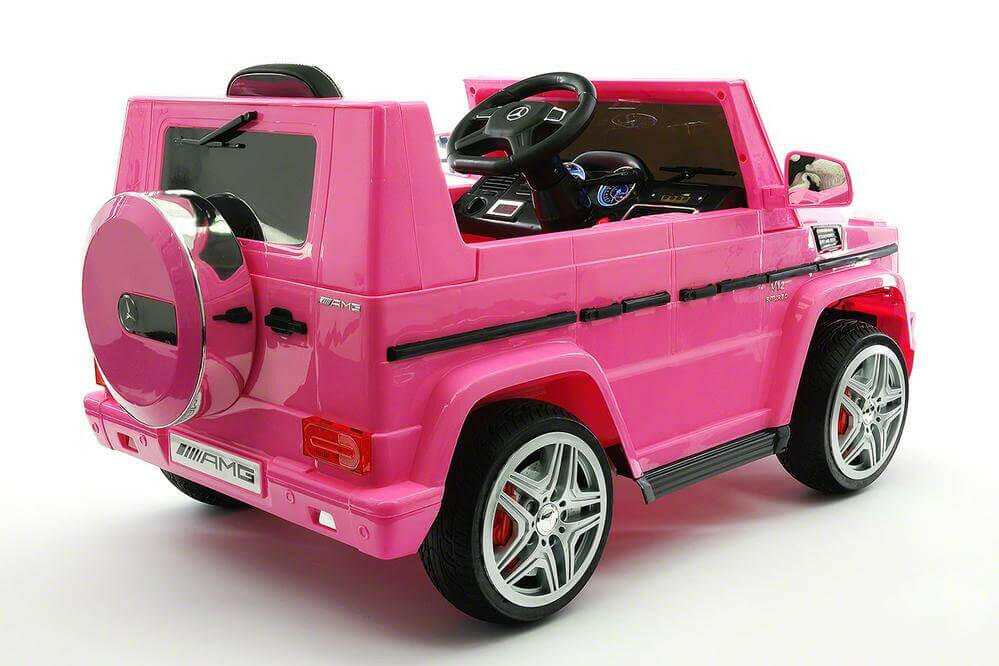 12V Mercedes G65 Truck AMG Kids Ride-On Car w/ MP3, Remote, LED Lights - Kids Eye Candy