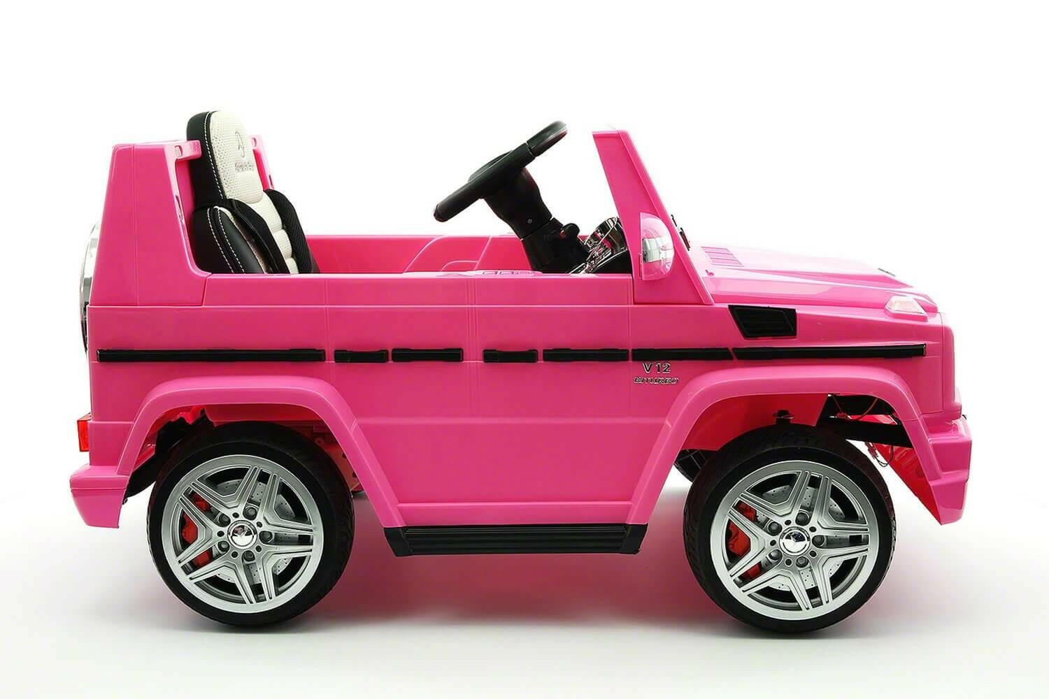 12V Mercedes G65 Truck AMG Kids Ride-On Car w/ MP3, Remote, LED Lights - Kids Eye Candy