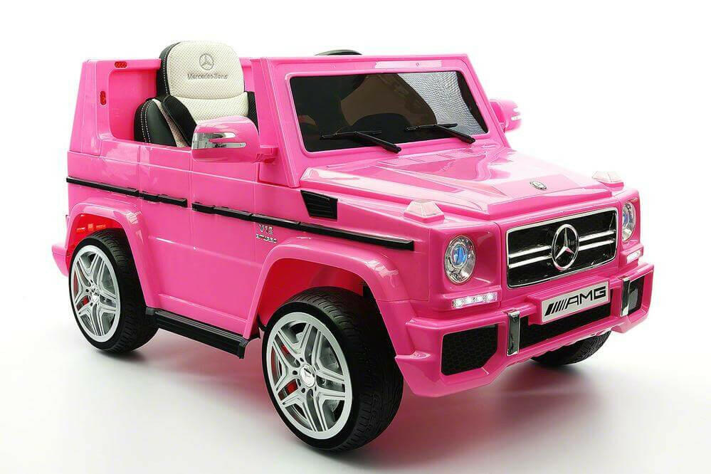 12V Mercedes G65 Truck AMG Kids Ride-On Car w/ MP3, Remote, LED Lights - Kids Eye Candy