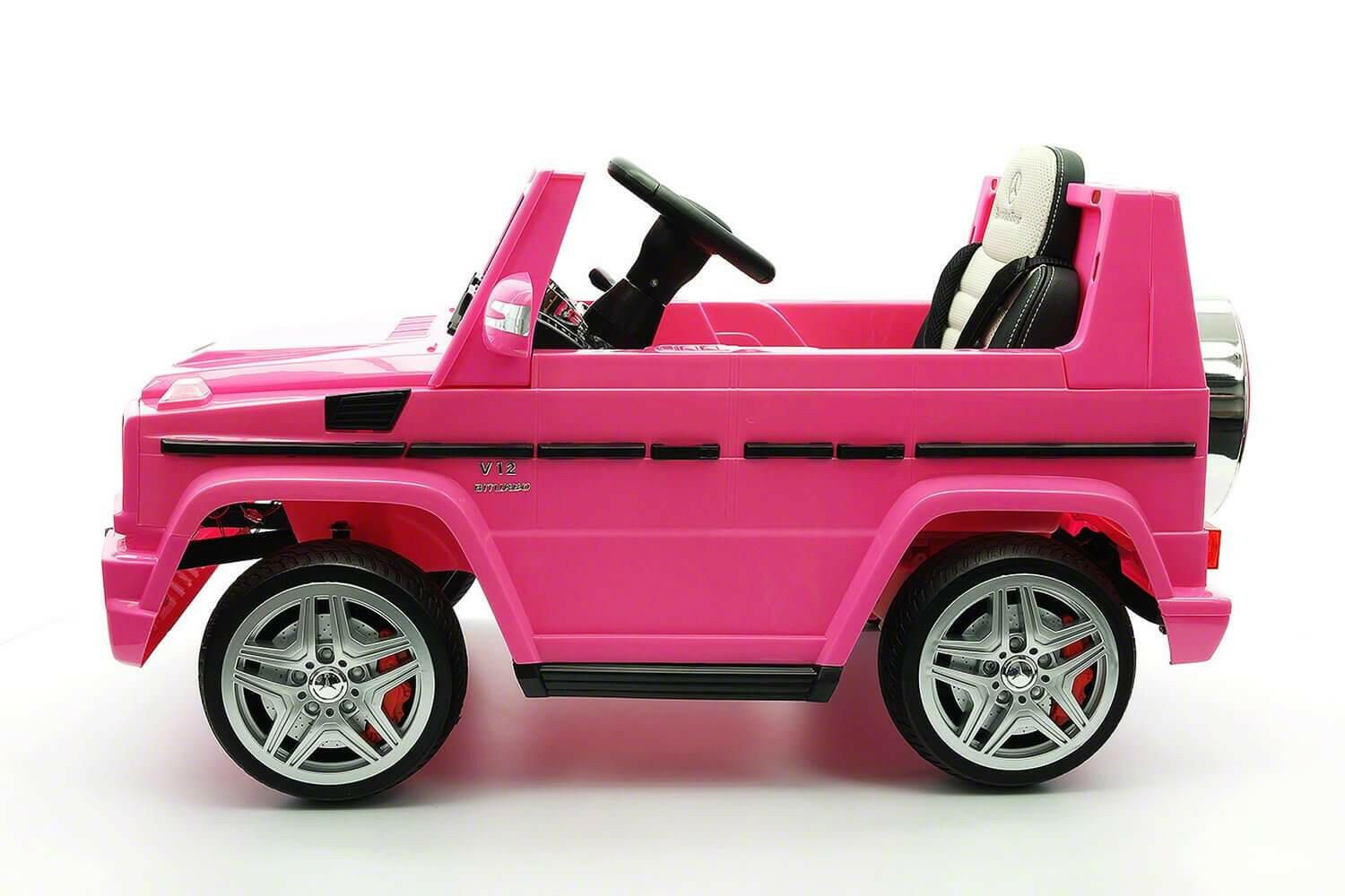 12V Mercedes G65 Truck AMG Kids Ride-On Car w/ MP3, Remote, LED Lights - Kids Eye Candy