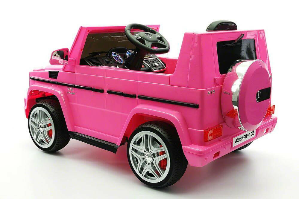 12V Mercedes G65 Truck AMG Kids Ride-On Car w/ MP3, Remote, LED Lights - Kids Eye Candy