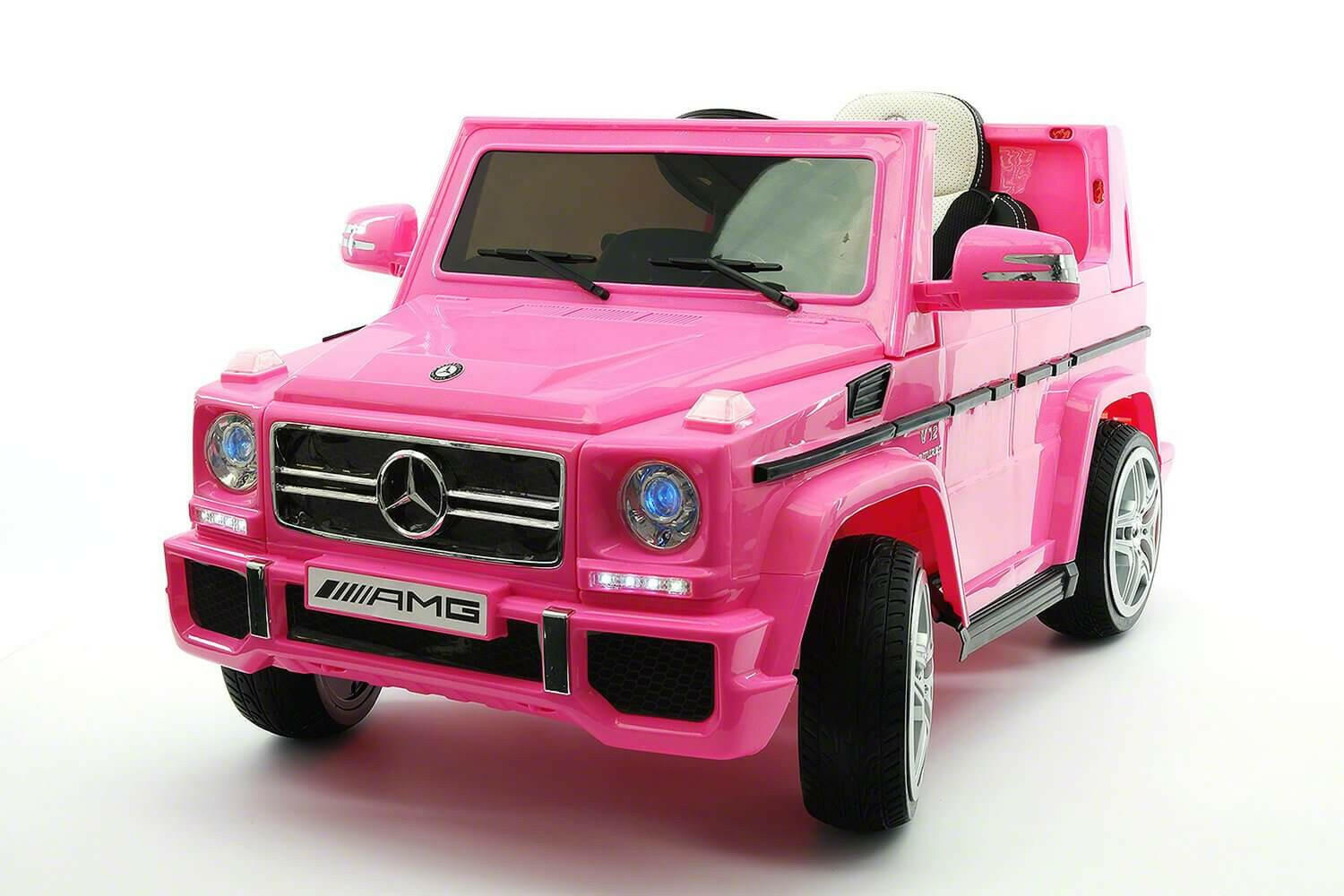12V Mercedes G65 Truck AMG Kids Ride-On Car w/ MP3, Remote, LED Lights - Kids Eye Candy