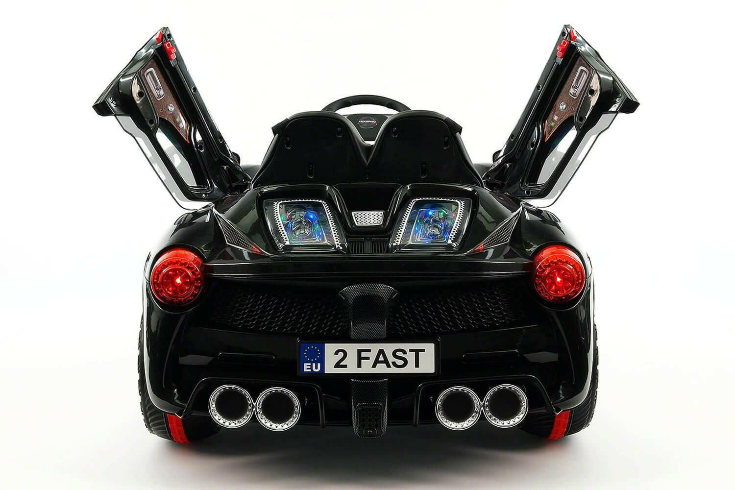 Spider GT 12V Ride-On Car w/ Parental Remote, MP3, Butterfly Doors, LED Lights - Kids Eye Candy 