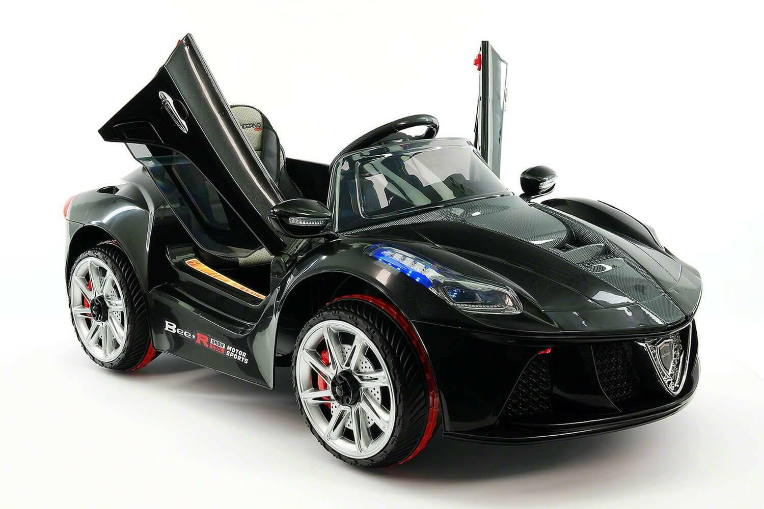 Spider GT 12V Ride-On Car w/ Parental Remote, MP3, Butterfly Doors, LED Lights - Kids Eye Candy 