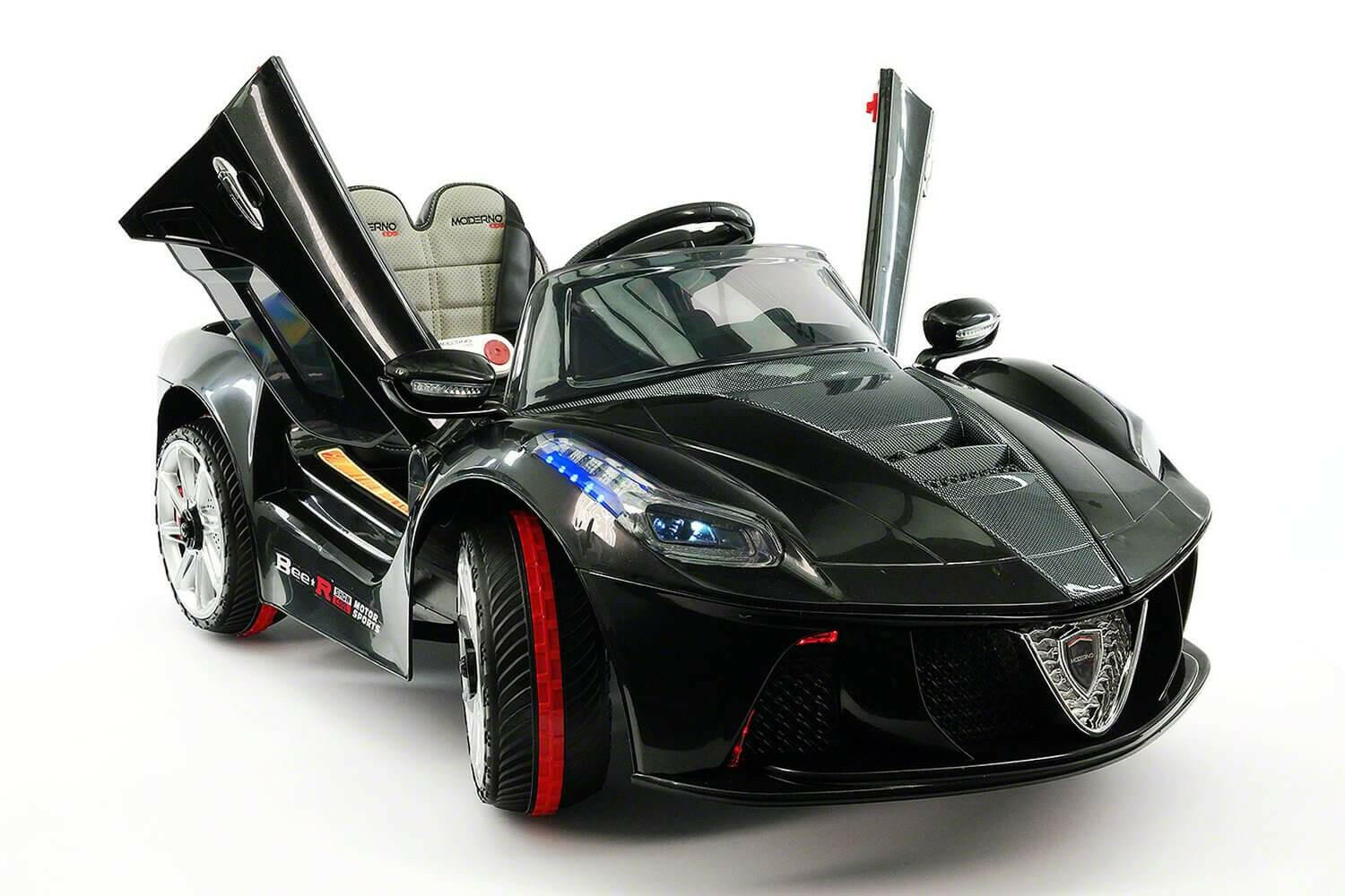 Spider GT 12V Ride-On Car w/ Parental Remote, MP3, Butterfly Doors, LED Lights - Kids Eye Candy 