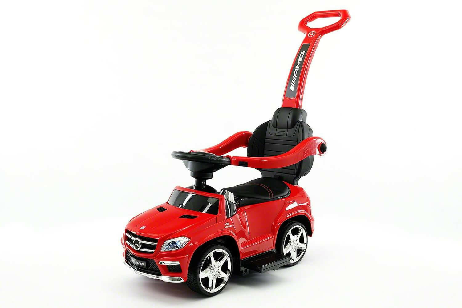 Mercedes GL63 Kids Ride-On Convertible Push Car MP3 LED
