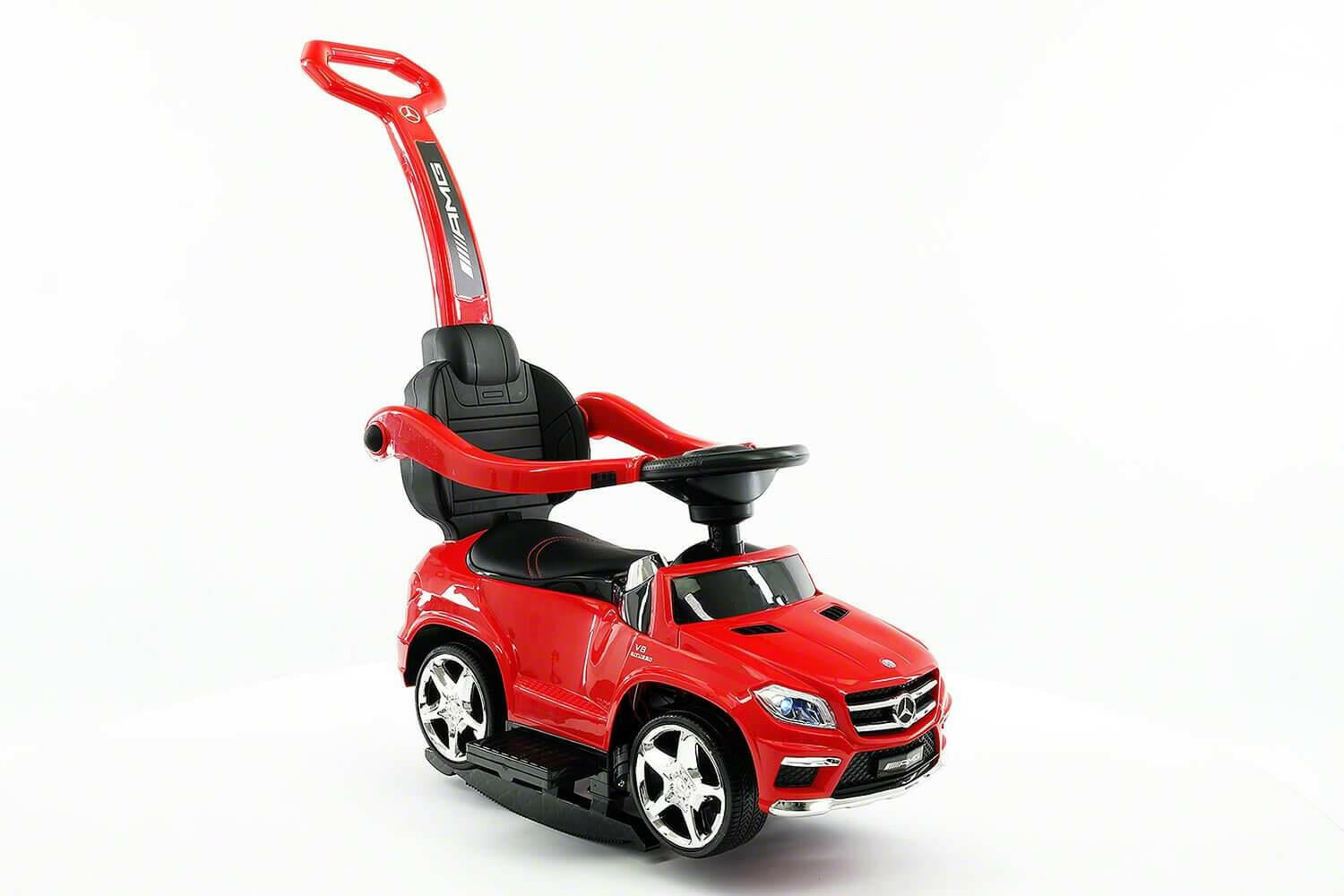 Mercedes GL63 Kids Ride-On Convertible Push Car MP3 LED