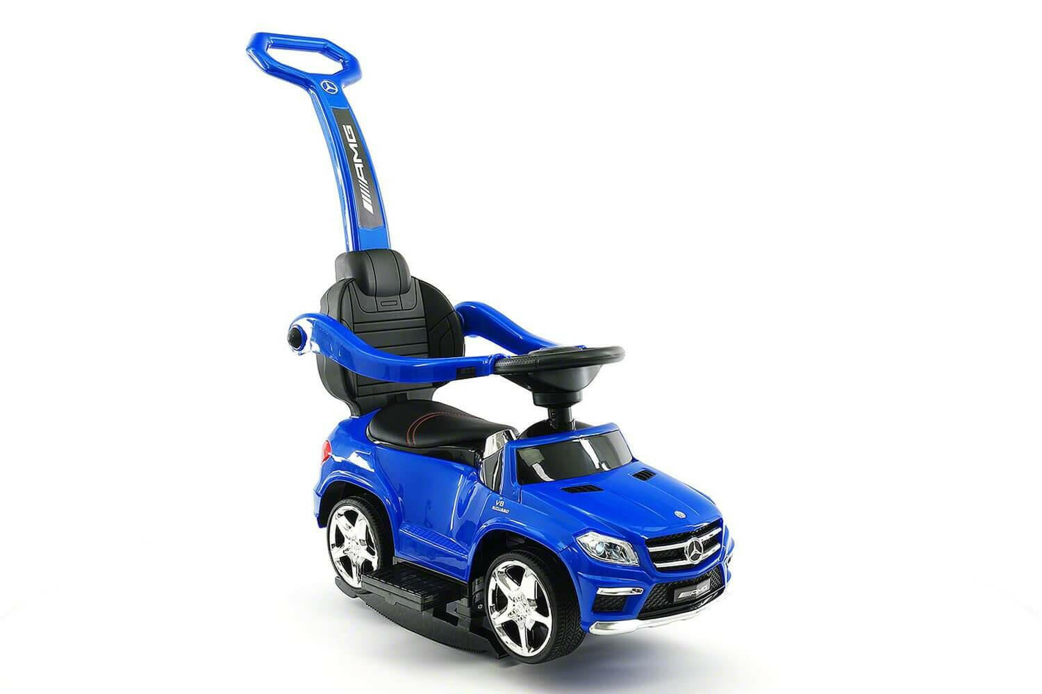 Mercedes GL63 Kids Ride-On Convertible Push Car MP3 LED