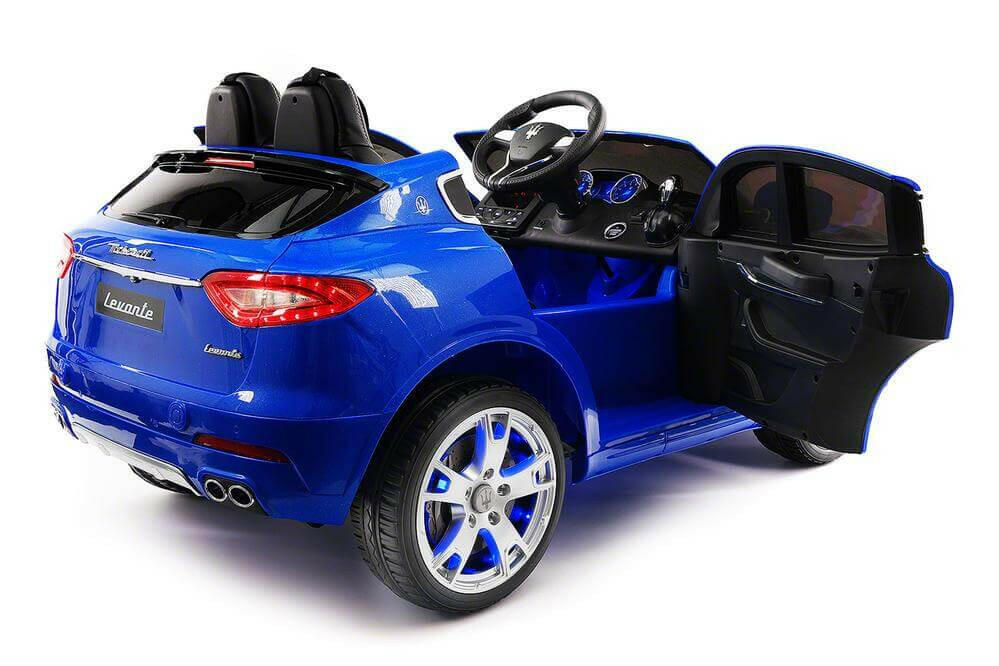 12V Licensed Maserati Levante Kids Ride-On Car With MP3 Remote LED Lights - Kids Eye Candy