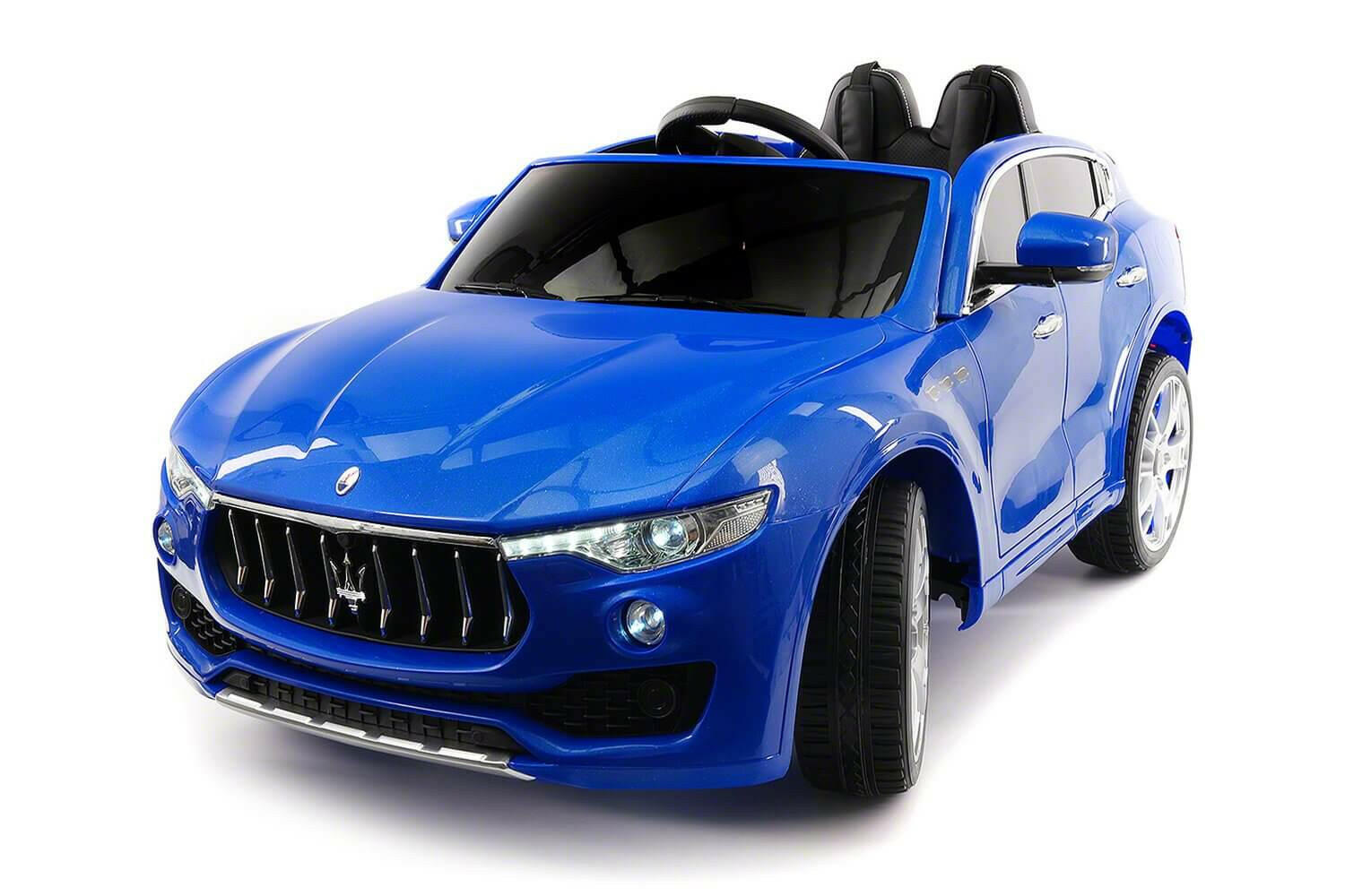 12V Licensed Maserati Levante Kids Ride-On Car With MP3 Remote LED Lights - Kids Eye Candy