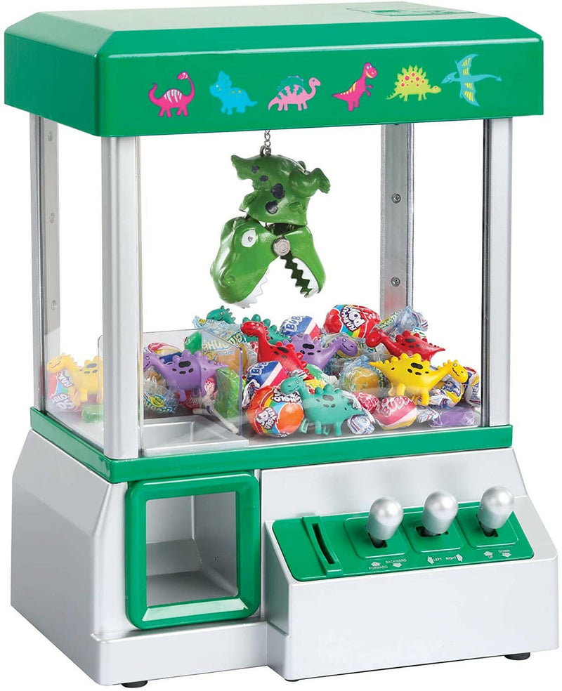 Dinosaur Kids Toy Claw Machine w/ Coins and Dinos Included