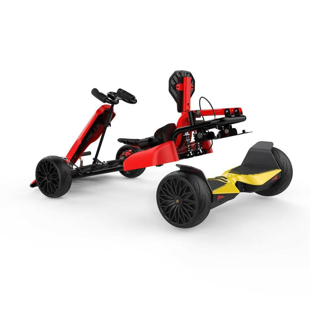 HyperGOGO GoKart 6.5" Hoverboard Combo Bluetooth Racing Kids Ride On Car - Kids Eye Candy 