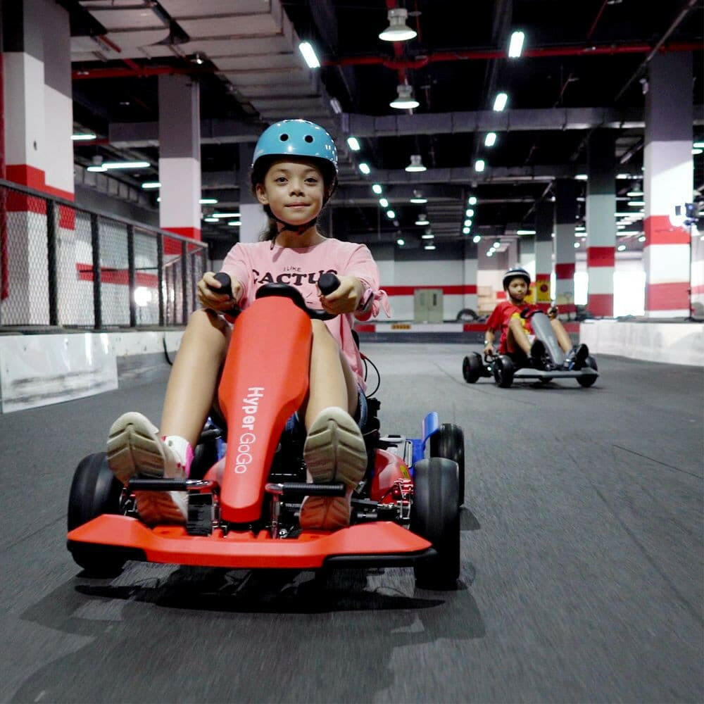 HyperGOGO GoKart 8.5" Hoverboard Combo Bluetooth Racing Kids Ride On Car - Kids Eye Candy 