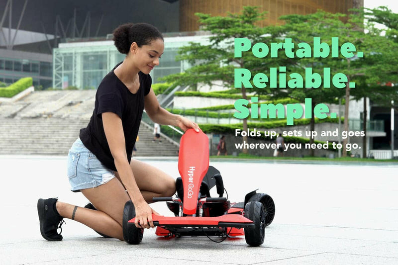 HyperGOGO GoKart 6.5" Hoverboard Combo Bluetooth Racing Kids Ride On Car - Kids Eye Candy 