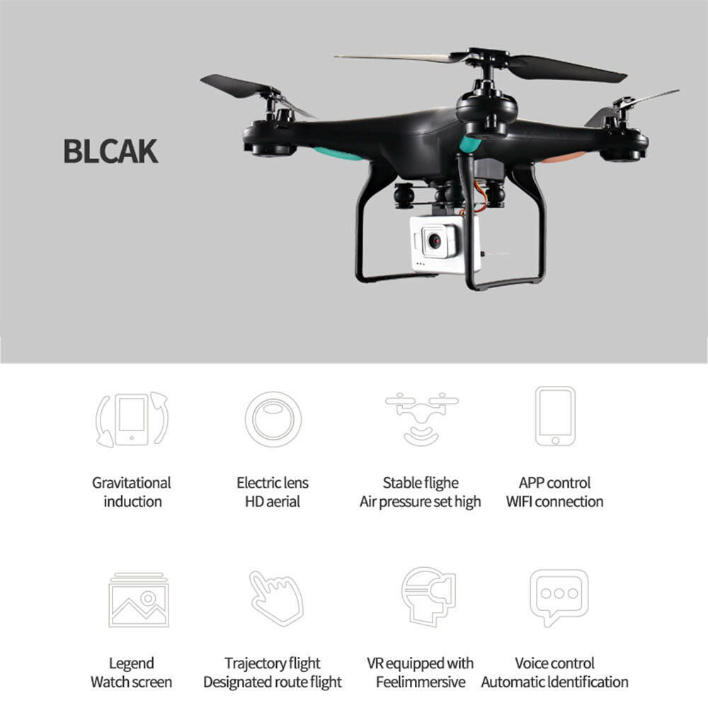 Drone Hover Helicopter With Camera 720P HD 0.3W - Kids Eye Candy 