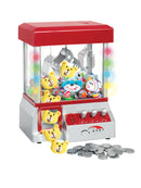 Plush Toy Claw Machine with Lights & 4 Plush Toys.