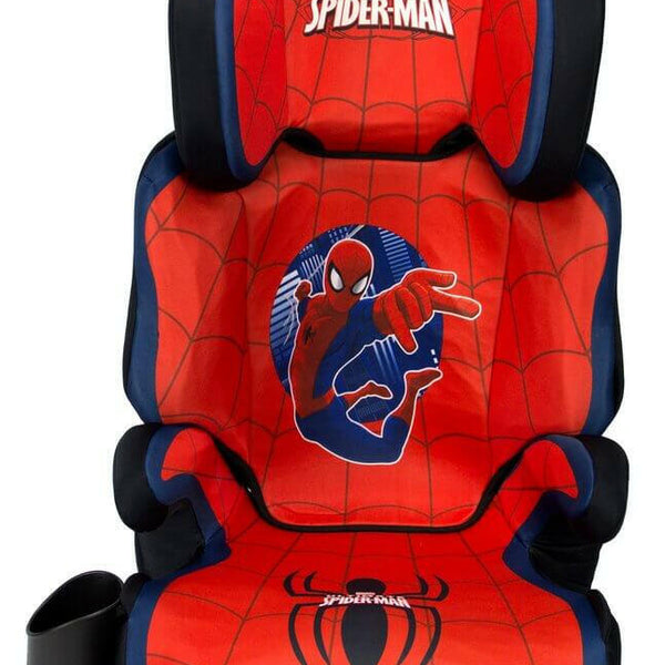 Back Booster Spiderman Car Seat With Cup Holder KidsEmbrace 2-in-1