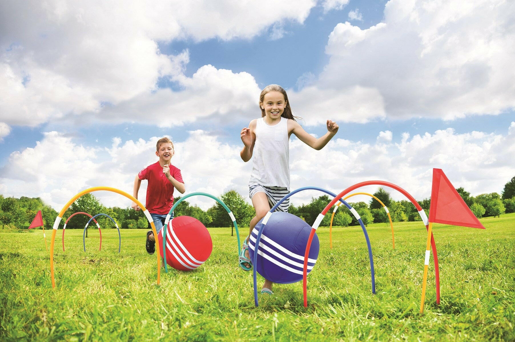 Kick Croquet Game Set.