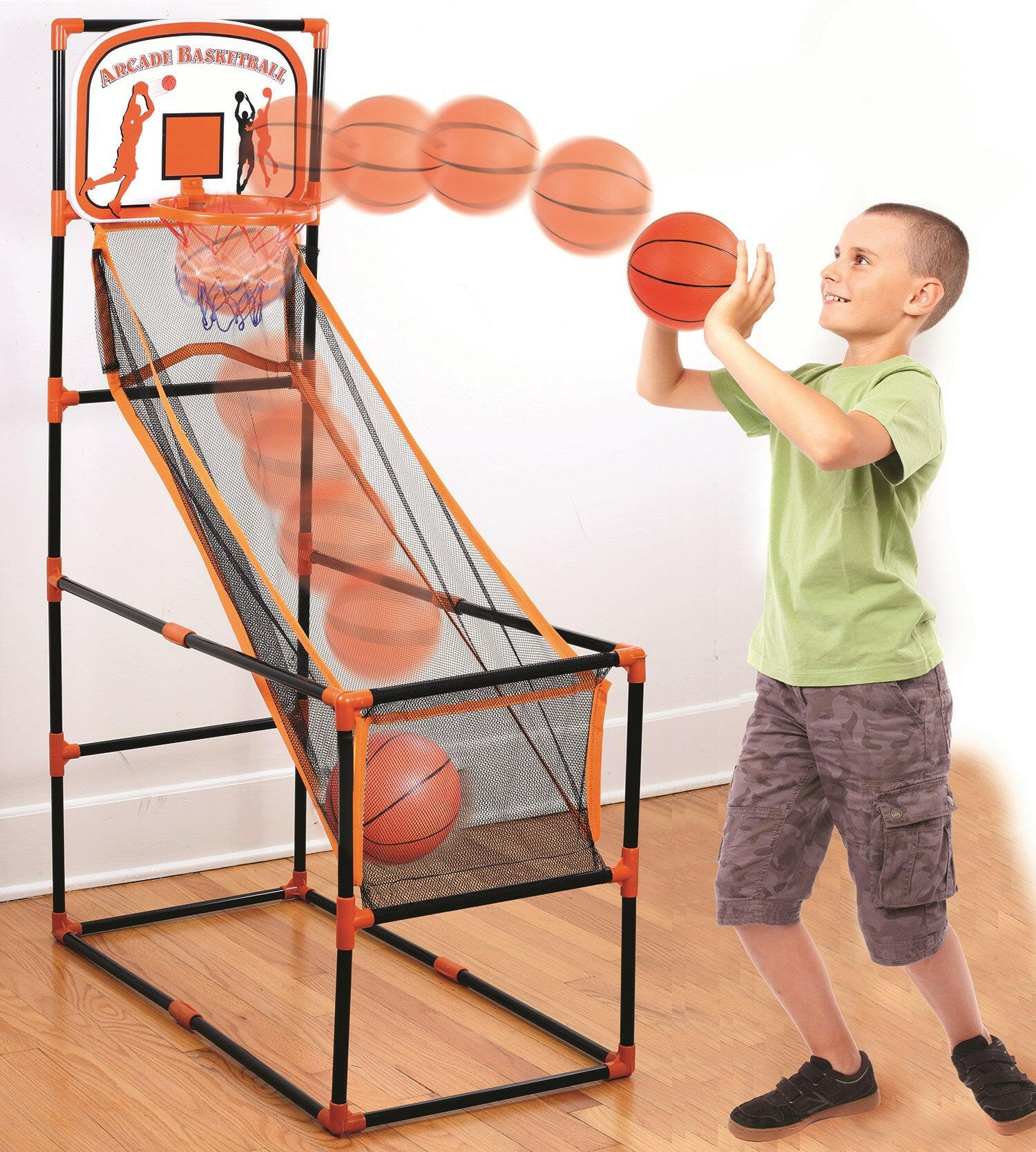 Arcade Indoor Basketball Game Hoop Set.