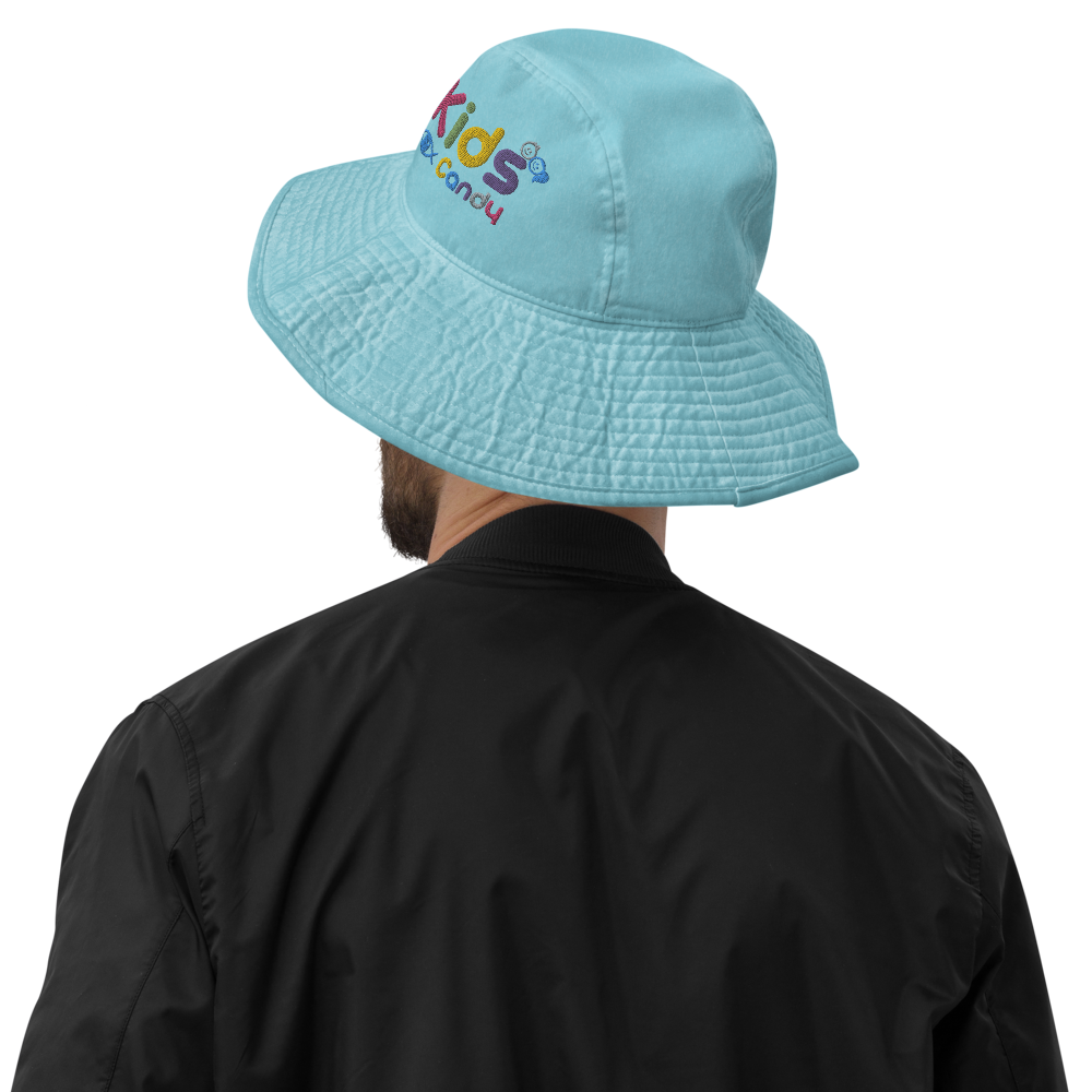Kids Eye Candy Wide Brim Kids Bucket Hat - Kids Eye Candy 