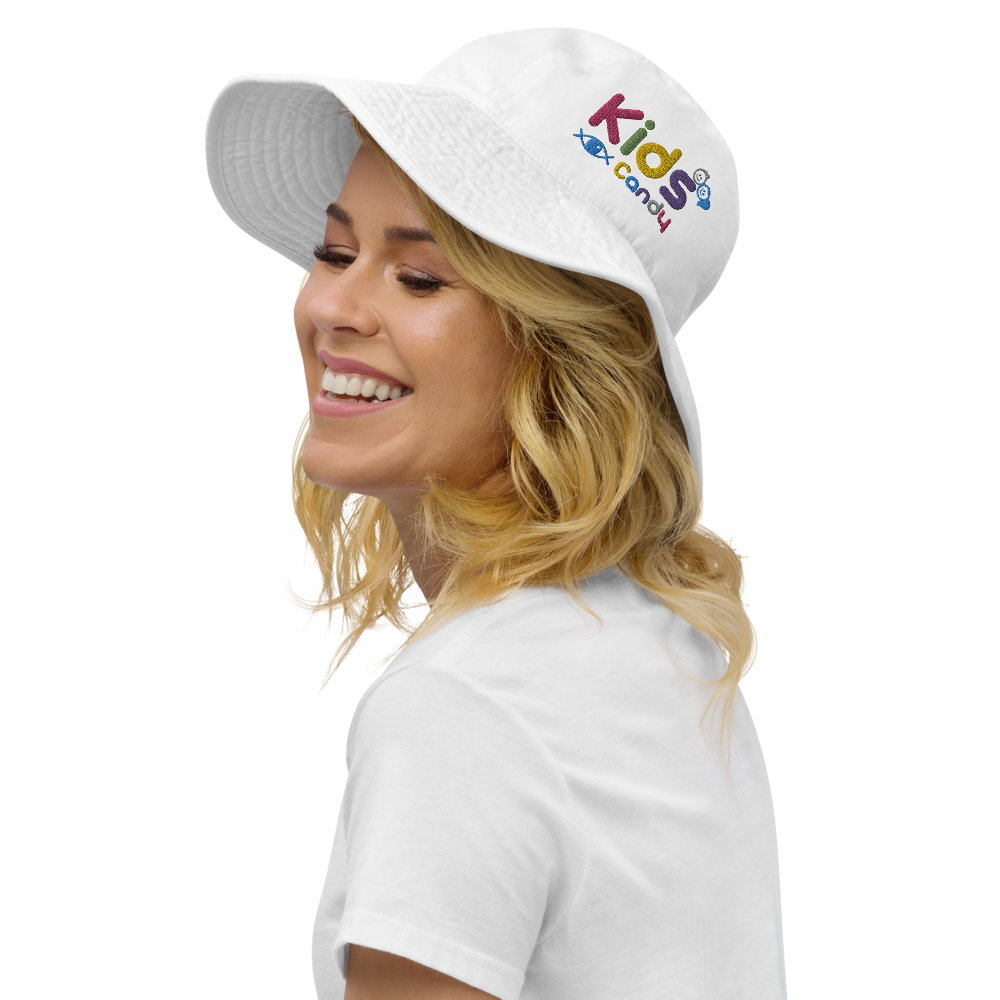 Kids Eye Candy Wide Brim Kids Bucket Hat - Kids Eye Candy 