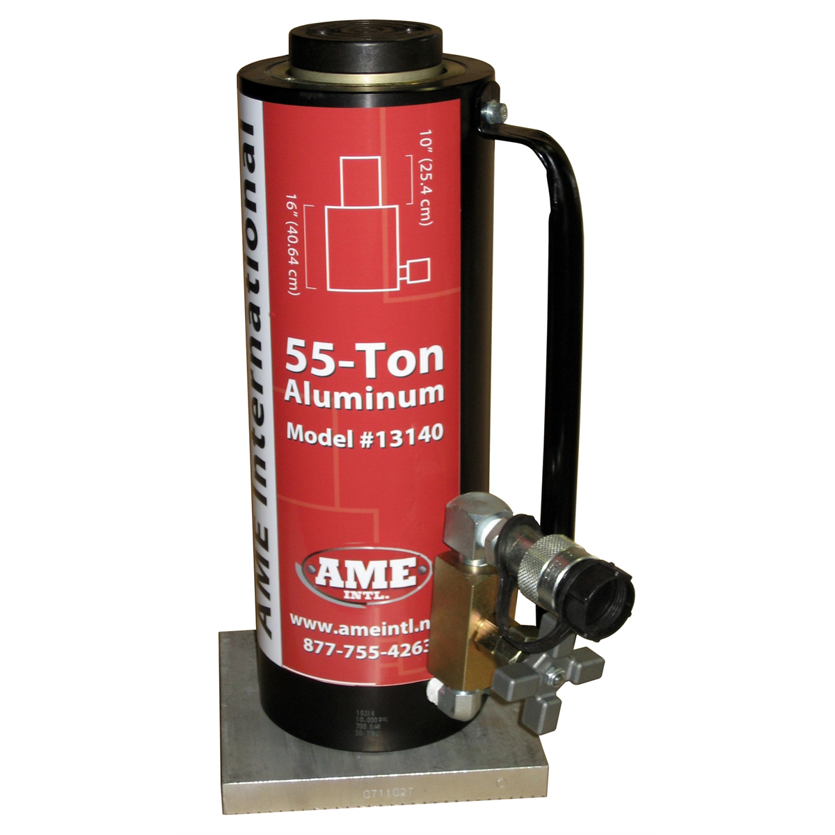 AME-55-ton-aluminum-jack-10-inches-stroke.png AME 55 Ton Aluminum Jack, 10" Stroke - Image 1