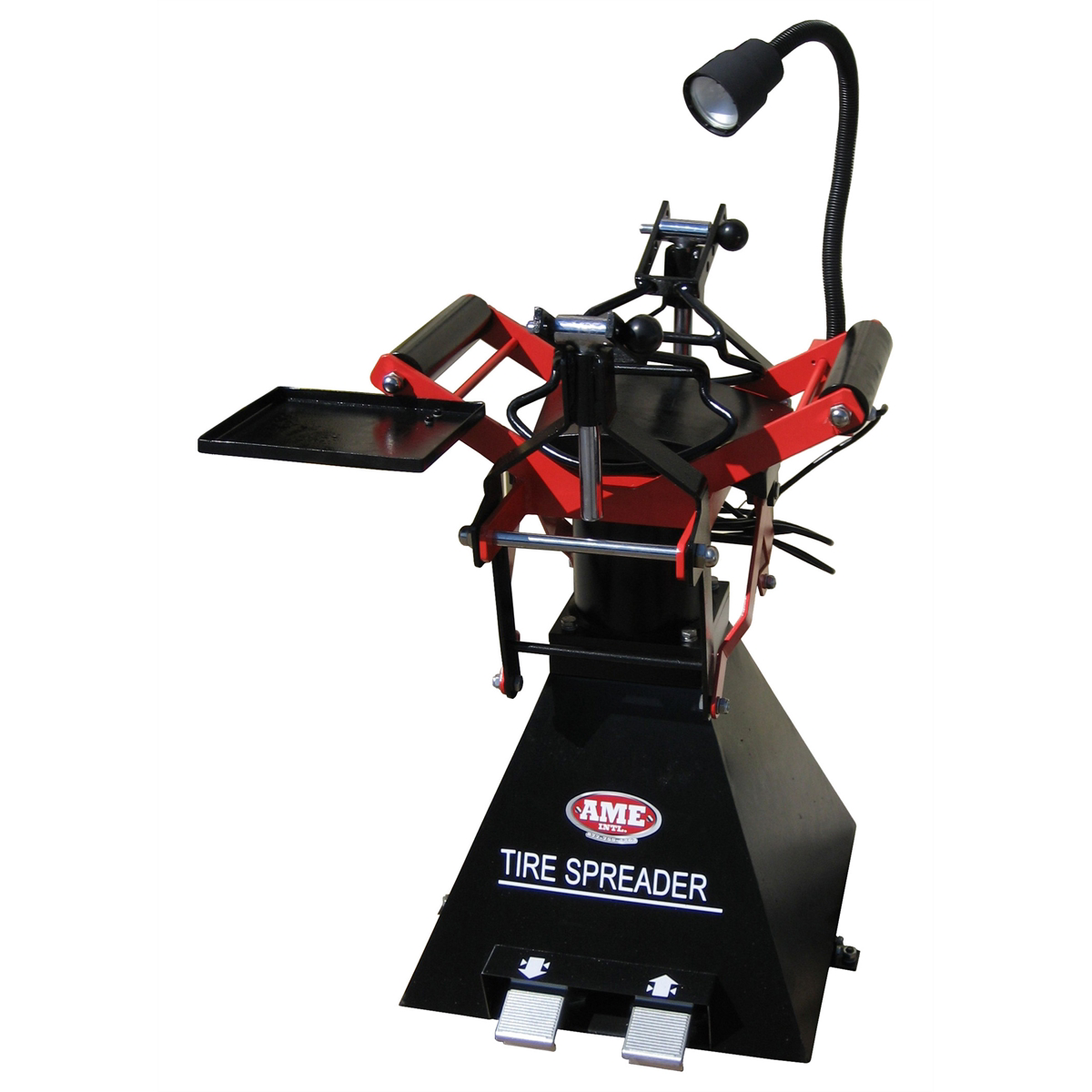 AME-pneumatic-tire-spreader-with-stand_17c39164-a1f6-489e-8e7b-9e624716e3c0.png AME Pneumatic Tire Spreader with Stand - Image 1